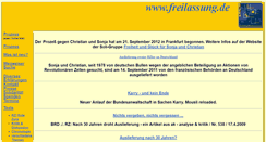 Desktop Screenshot of freilassung.de